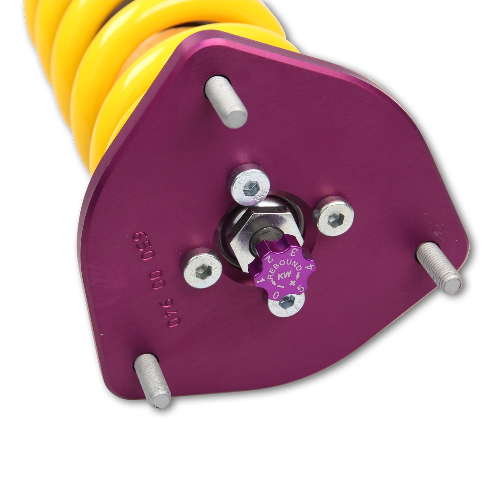 KW Coilover suspension V4 Clubsport incl. top mounts NISSAN GT-R (R35) 12/2007-
