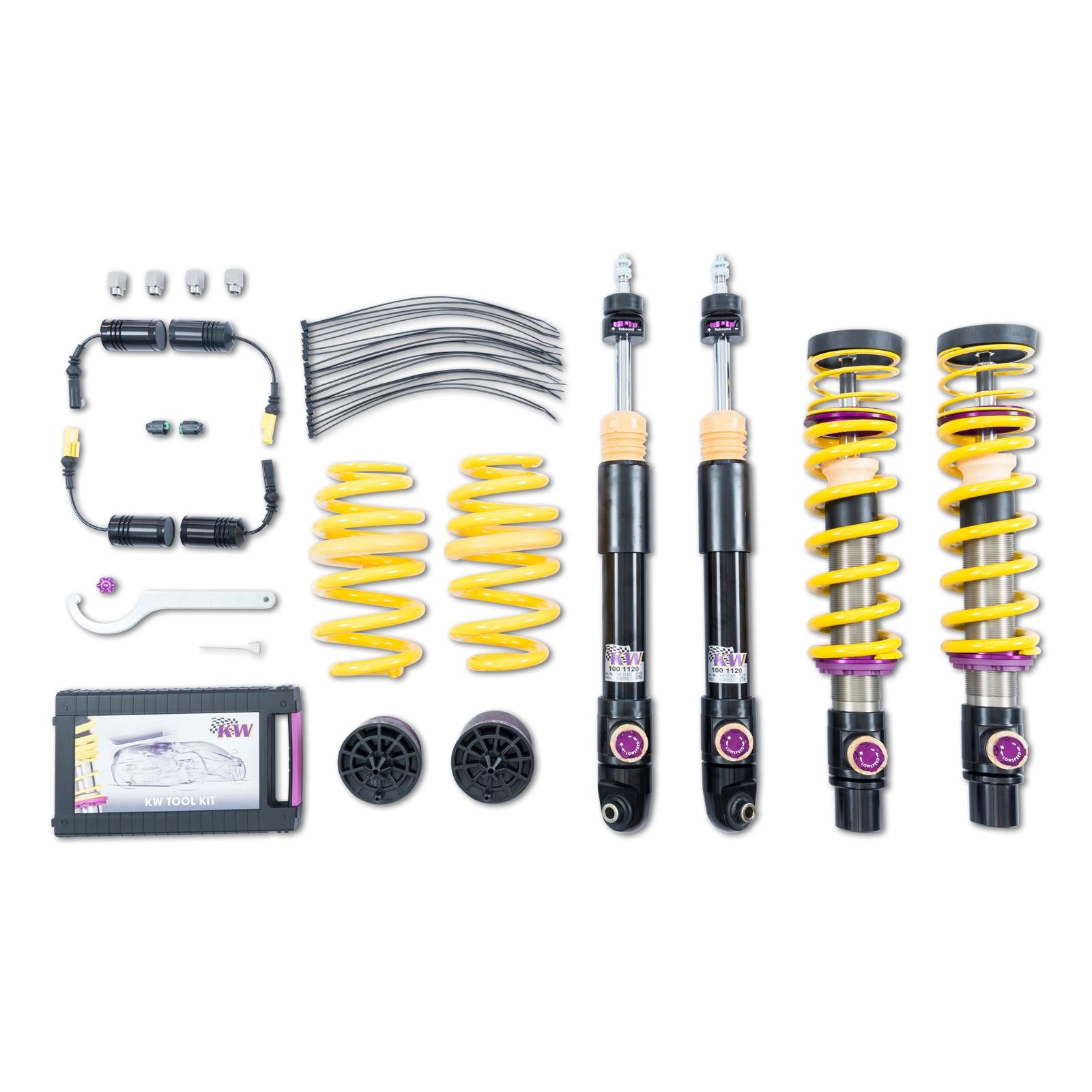 KW Coilover suspension V4 (incl. deactivation for electronic dampers) AUDI A5 (F53, F5P) 06/2016-