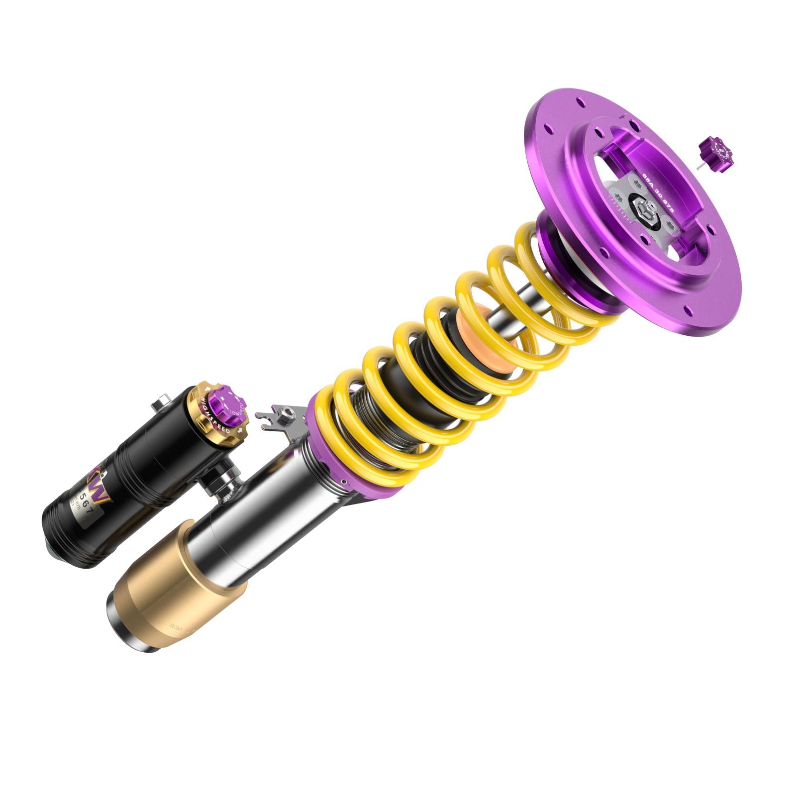 KW Coilover suspension V4 incl. top mounts BMW 2 Coupe (F22, F87) 10/2012-