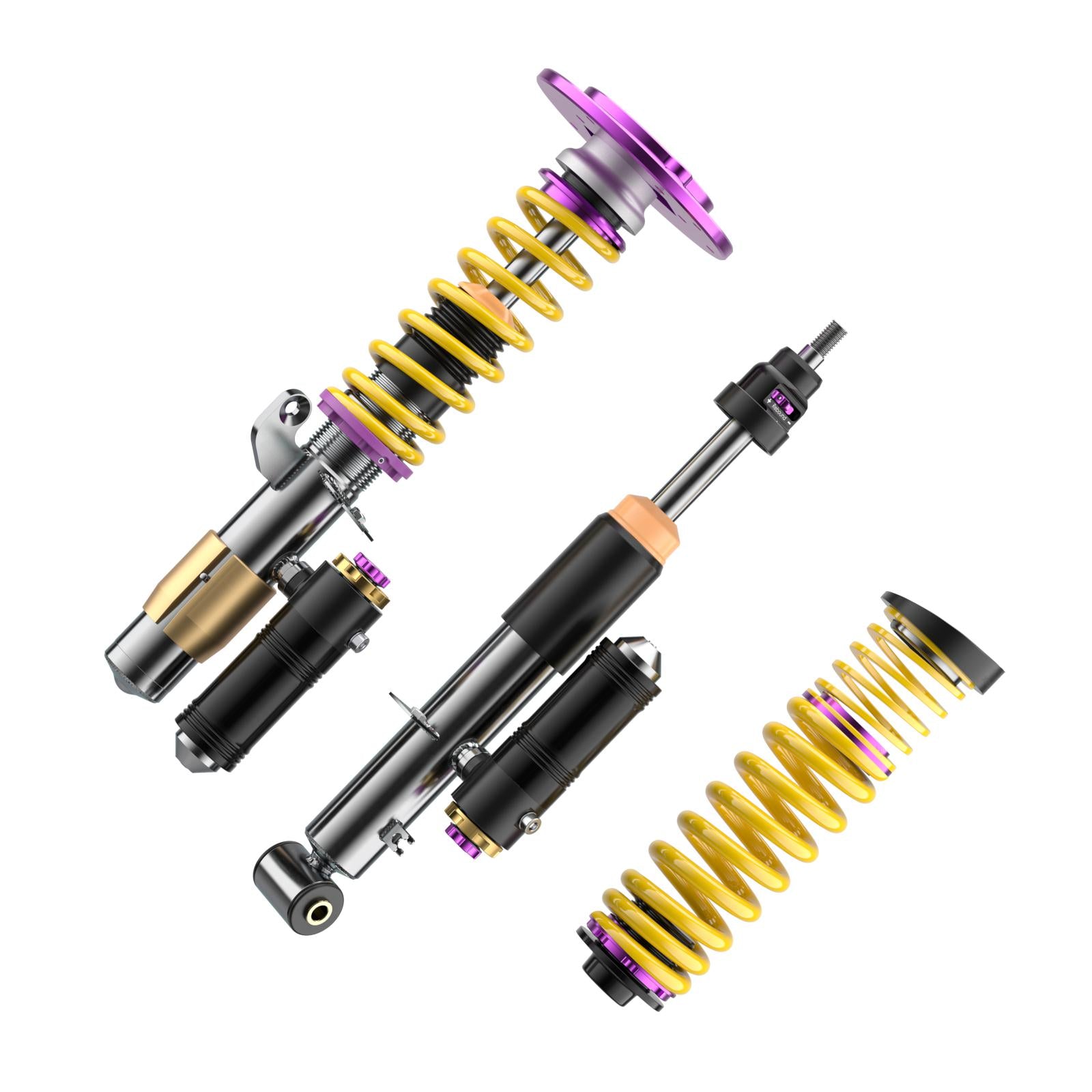 KW Coilover suspension V4 incl. top mounts (incl. deactivation for electronic dampers) BMW 2 Coupe (F22, F87) 10/2012-