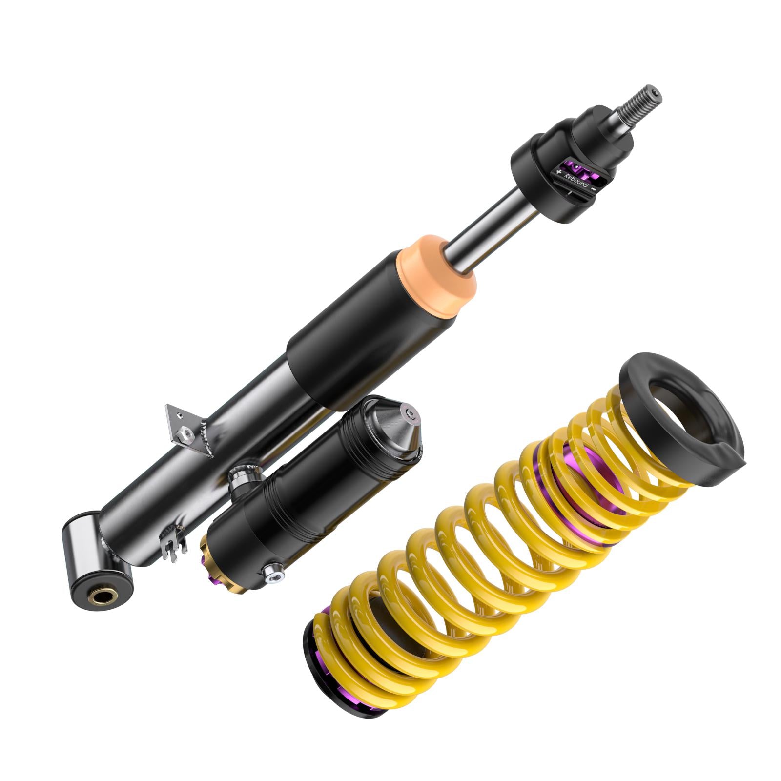 KW Coilover suspension V4 incl. top mounts (incl. deactivation for electronic dampers) BMW 2 Coupe (F22, F87) 10/2012-