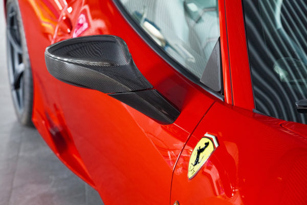 Capristo Carbon Fibre Mirror Casses To Suit Ferrari 458 - 03FE00410005LG