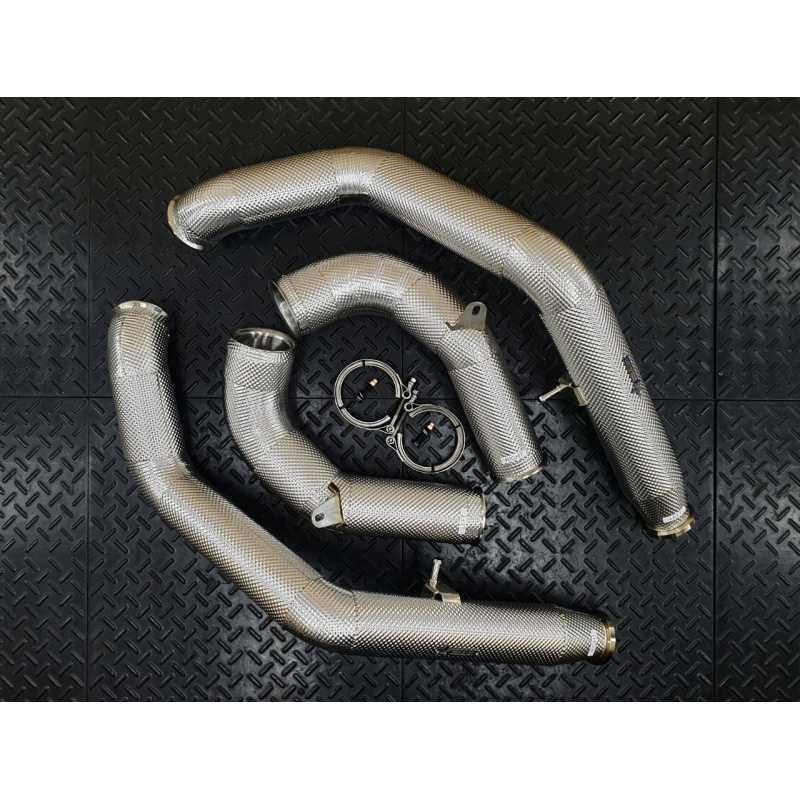 Redstar Downpipes for Mercedes G500 G550 W463A