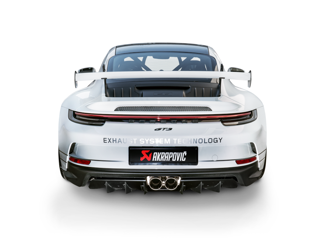 Akrapovic Evolution Header Set (Titanium) for Porsche 992 GT3