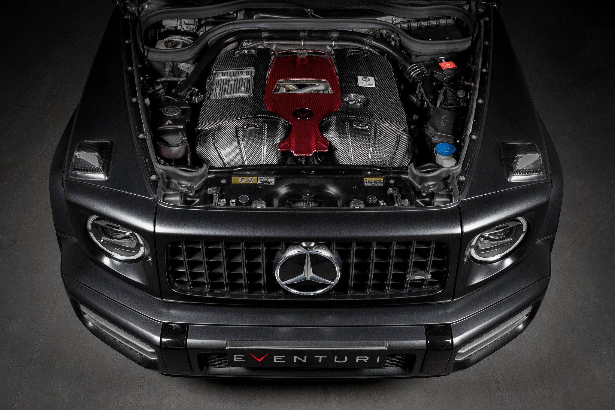 Eventuri Intake System in Gloss Carbon Fiber for Mercedes G63 AMG W463 W464 M177
