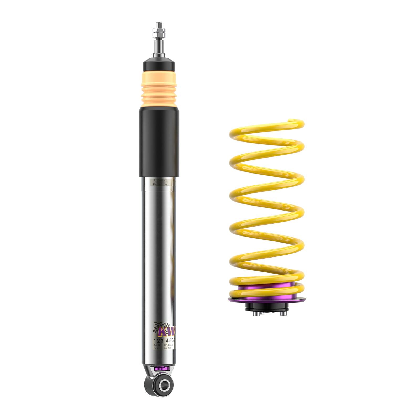 KW Coilover kit Clubsport 2-way incl. top mounts for Porsche 09/1997-09/2005 911 (996)