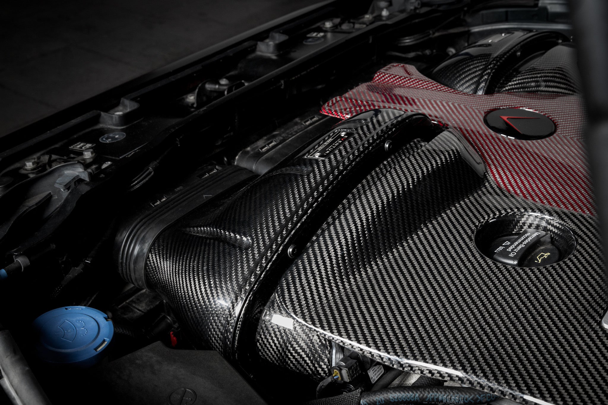 Eventuri Intake System in Gloss Carbon Fiber for Mercedes G63 AMG W463 W464 M177