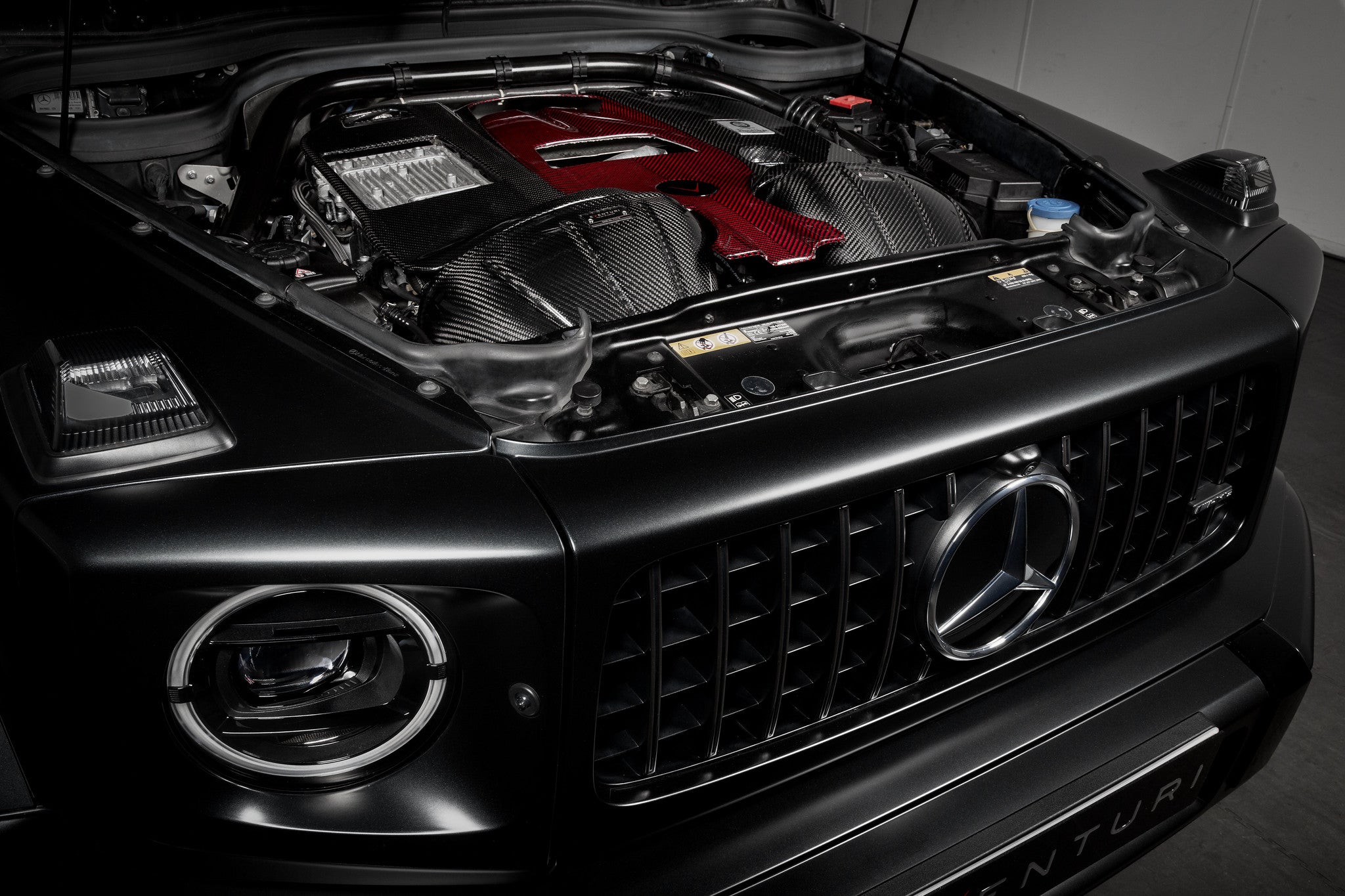 Eventuri Intake System in Gloss Carbon Fiber for Mercedes G63 AMG W463 W464 M177