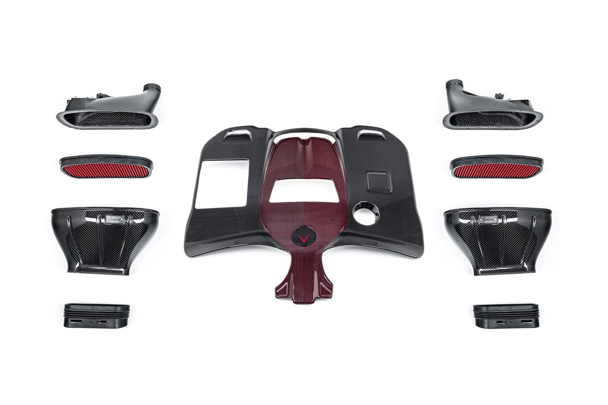 Eventuri Intake System in Gloss Carbon Fiber for Mercedes G63 AMG W463 W464 M177