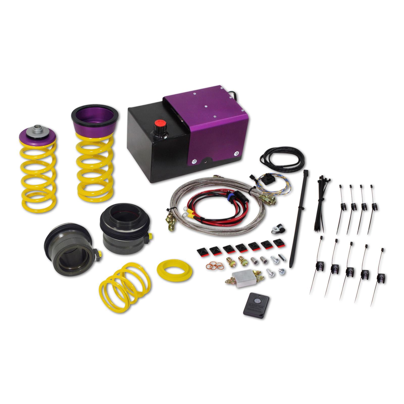 KW Coilover kit V3 w. HLS 2 Hydraulik Liftsystem for Lamborghini Gallardo Spyder (140) 08/2005-12/2014