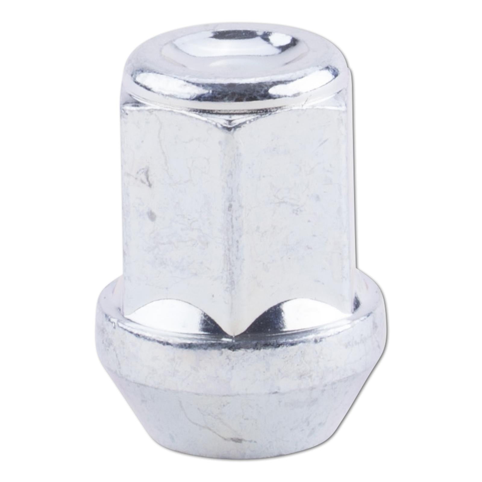 ST Wheel Nut / Silver / M14x1,5 Taper Seat 60 / 19mm Head Closed / 34mm