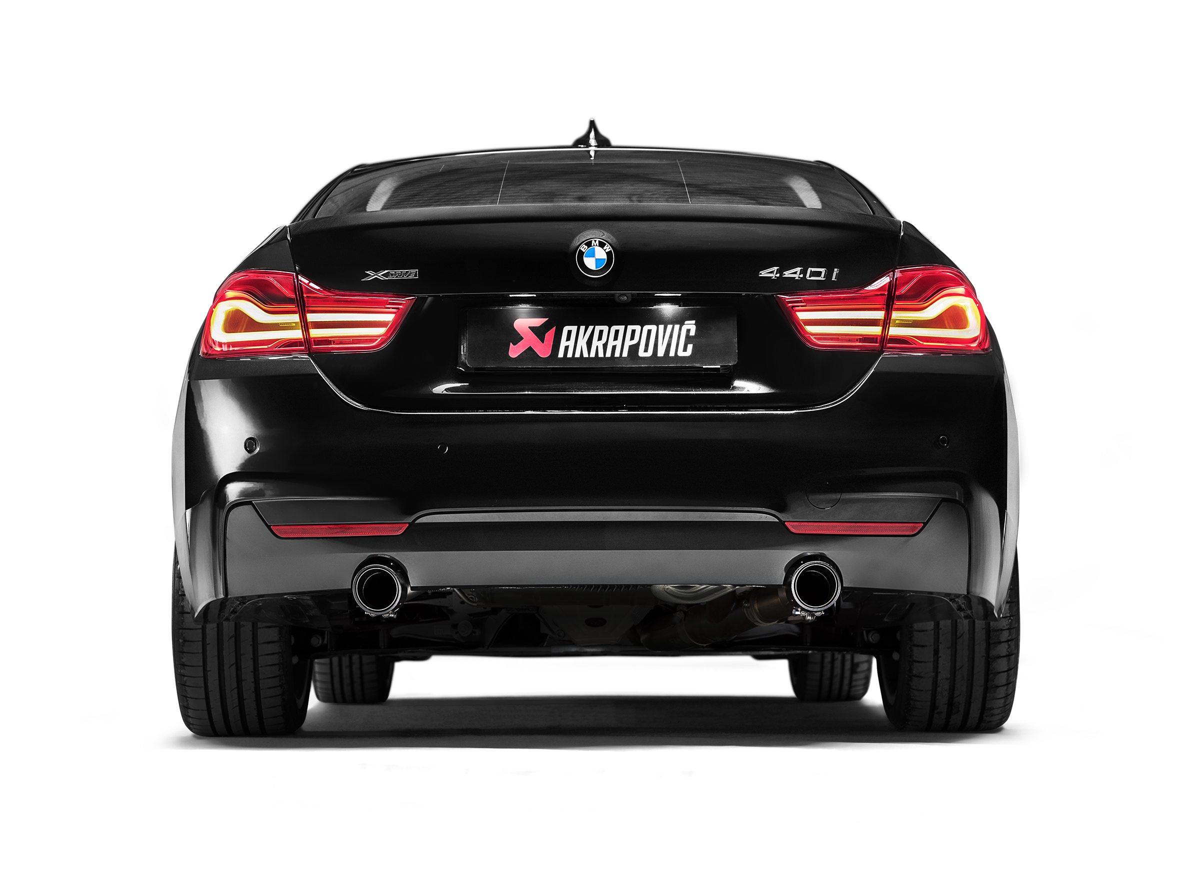 Akrapovic Slip-On Line (Titanium) - BMW 340I (F30, F31) - OPF