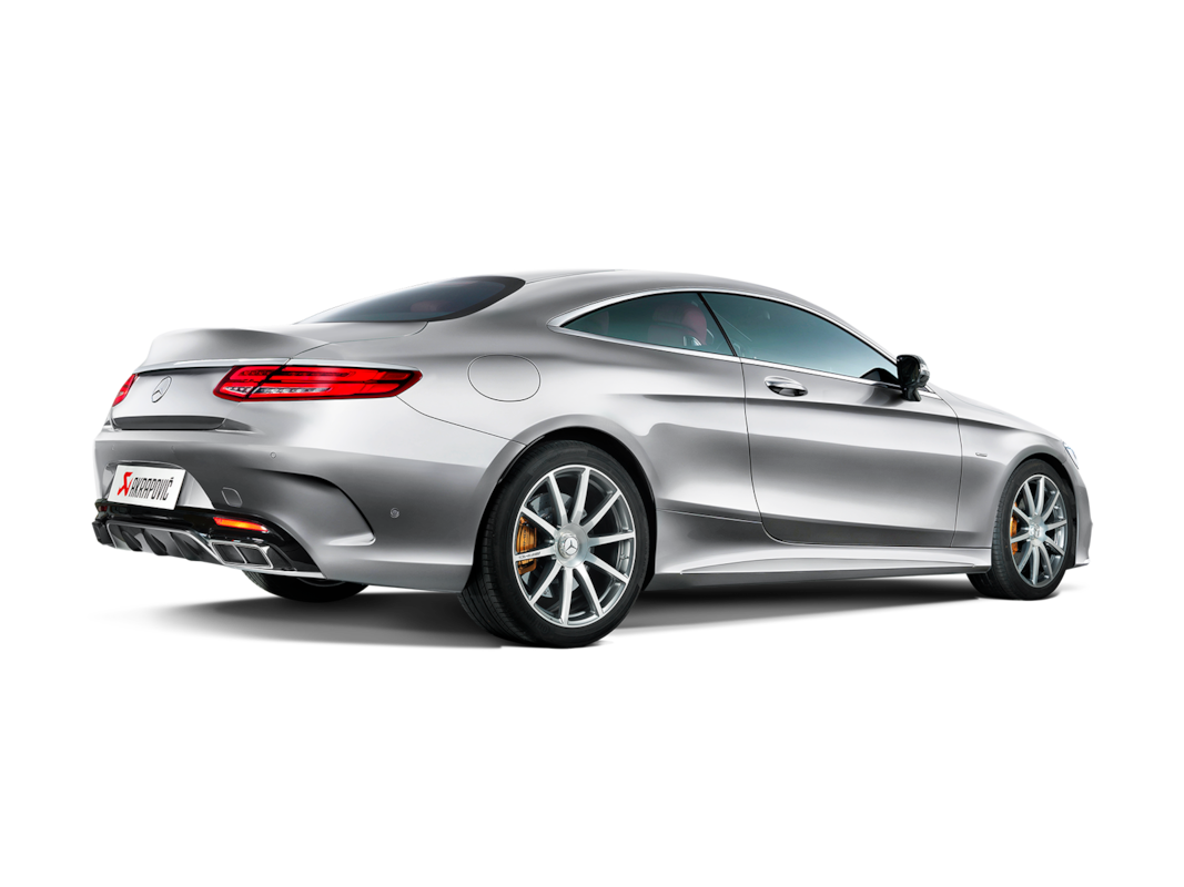 Akrapovic Evolution Link Pipe Set (Titanium) For Mercedes-AMG S 63 Coupe (C217) 2015