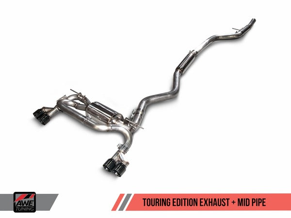 AWE Quad Tip Marking Template for BMW F3X 328i M Sport