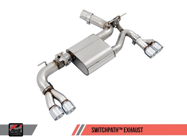 AWE Quad Tip Marking Template for BMW F3X 328i M Sport