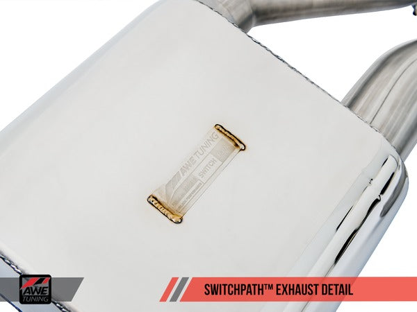 AWE Quad Tip Marking Template for BMW F3X 428i M Sport