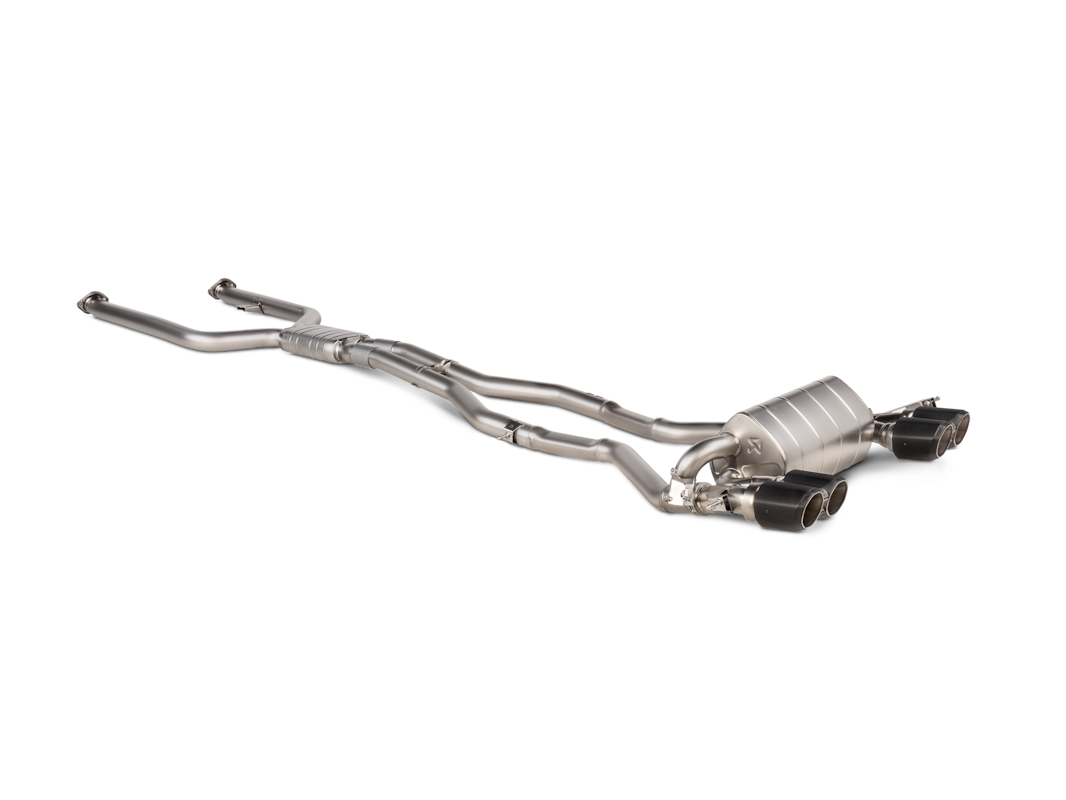 Akrapovic Evolution Link Pipe set (SS) Long for G8X M2 / M3 / M4