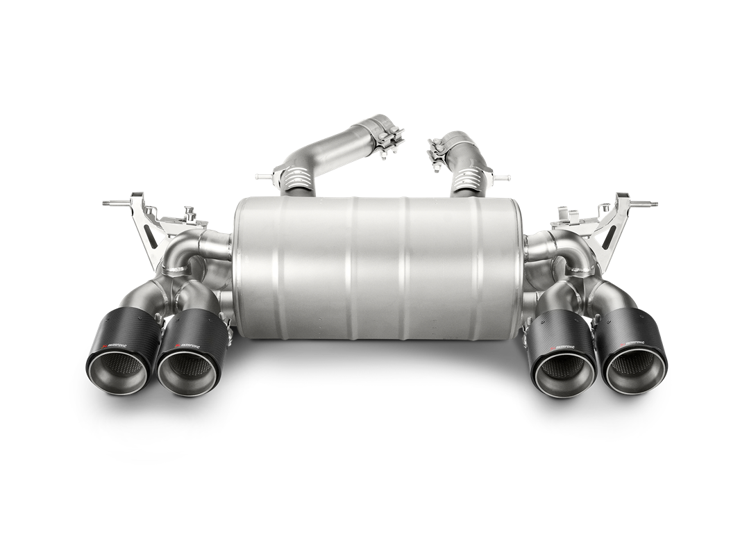 Akrapovic Slip-On Line (Titanium) with Titanium/Carbon Tail Pipes for BMW M3 (F80)