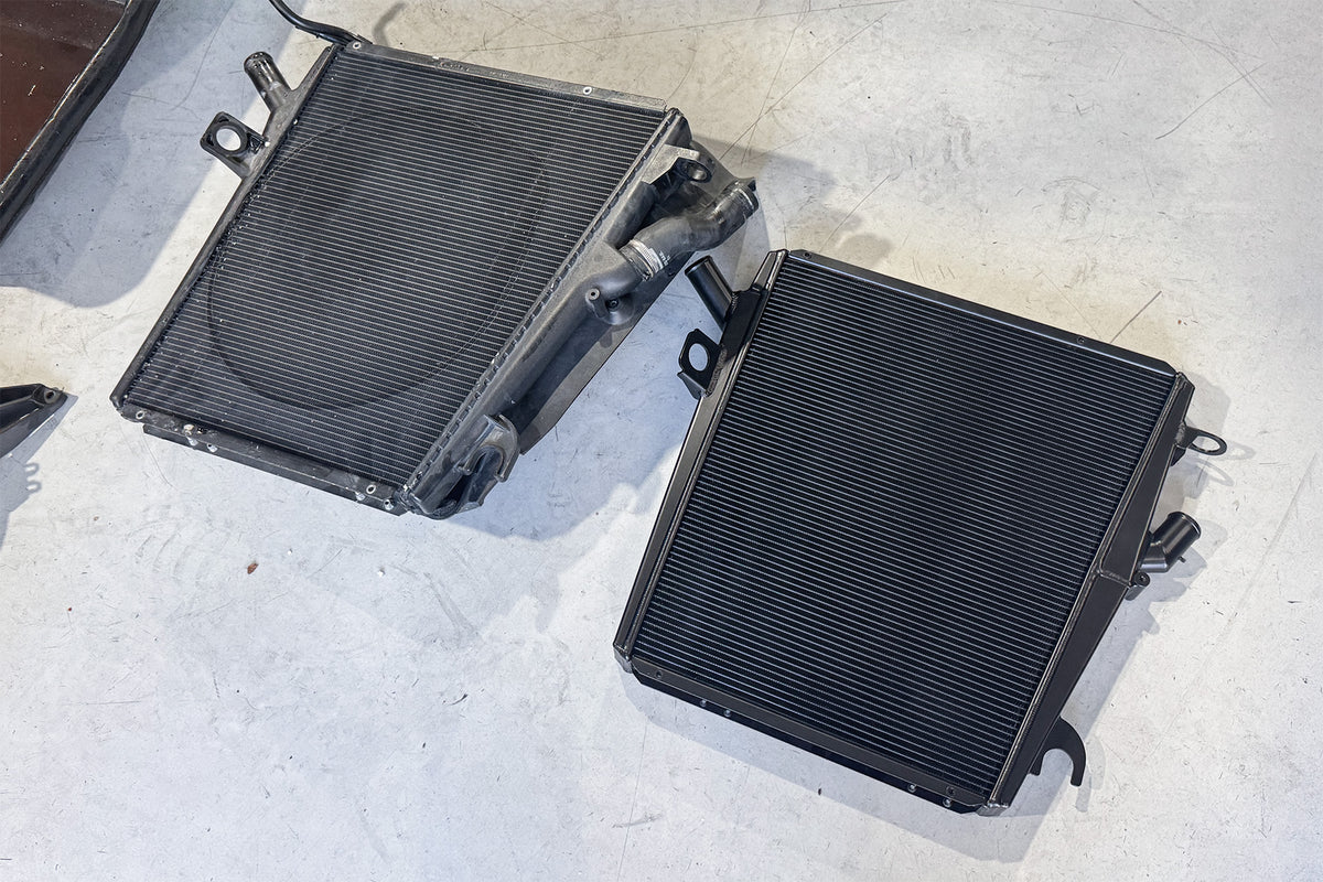CSF Ferrari 458 High-Performance All-Aluminum Radiators - Right