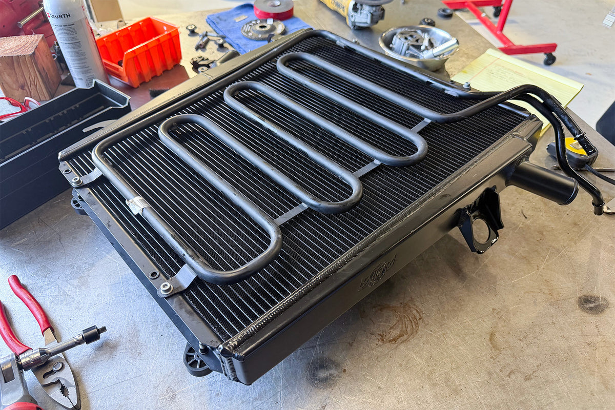 CSF Ferrari 458 High-Performance All-Aluminum Radiators - Right