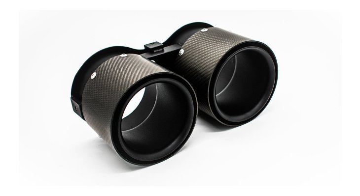 Novitec McLaren 750S/Spider | Novitec Tailpipes - Gold Plated Inconel with Carbon Cover