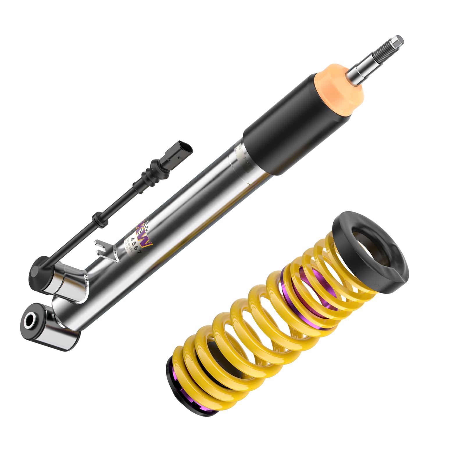 KW DDC - ECU coilovers inox AUDI A4 Avant (8K5, B8) 11/2007-12/2015