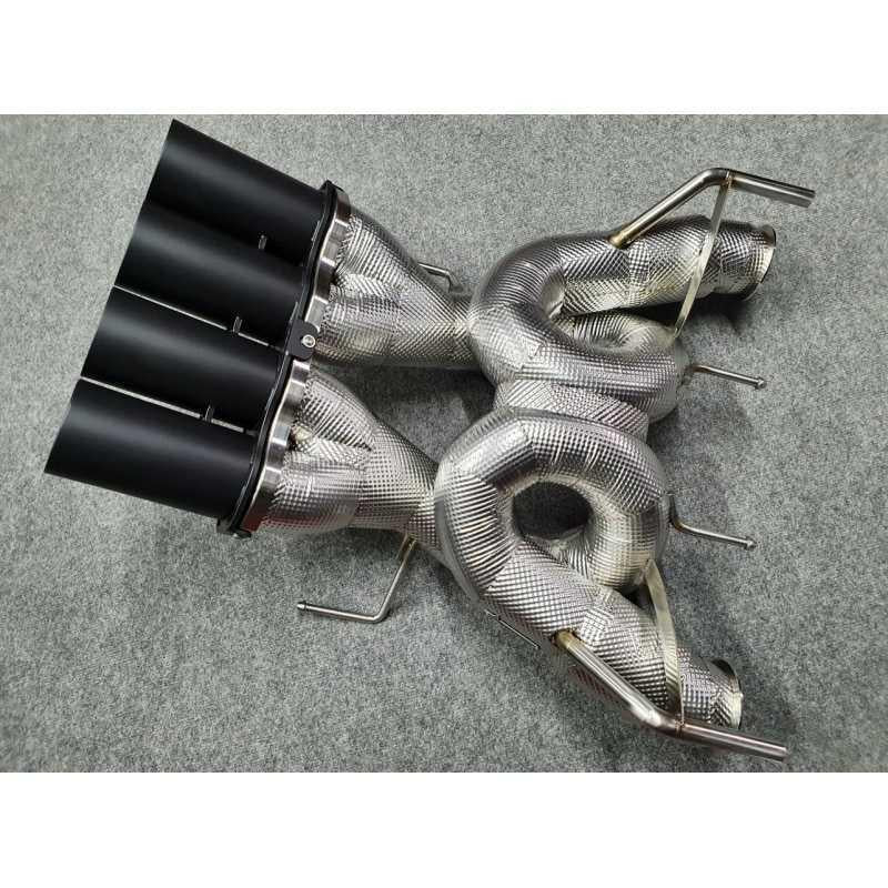 Redstar Titanium 3" Exhaust for Mclaren 765LT (Reuse OE Tips)