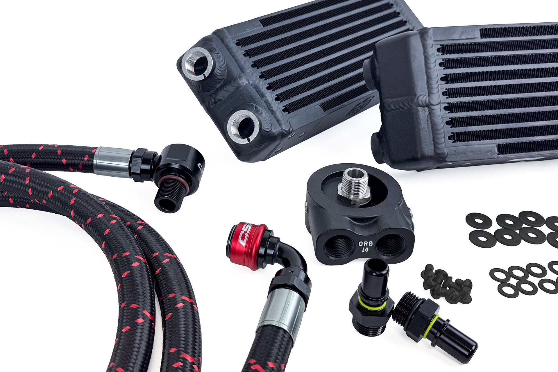 CSF FL5 Civic Type R High-Performance Dual Engine Oil Cooler Kit