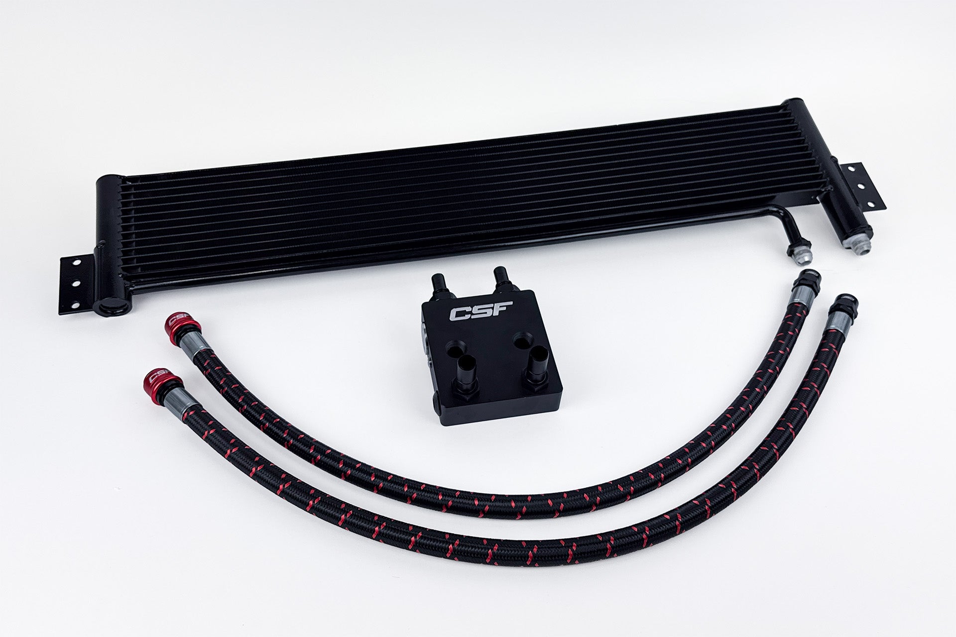 CSF Ford Bronco 2.7L External Transmission Oil Cooler Kit