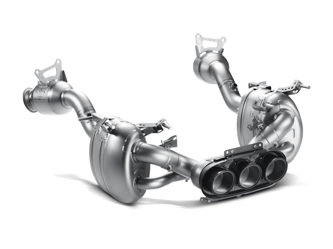 Akrapovic Link Pipe Set (Titanium) For Ferrari 458 Italia/458 Spider 2013