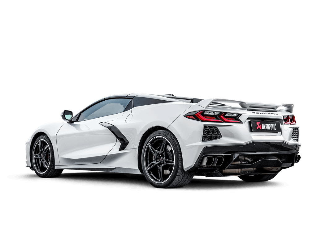 Akrapovic Slip-On Line (Titanium) for Chevrolet Corvette Stingray (C8) 2020