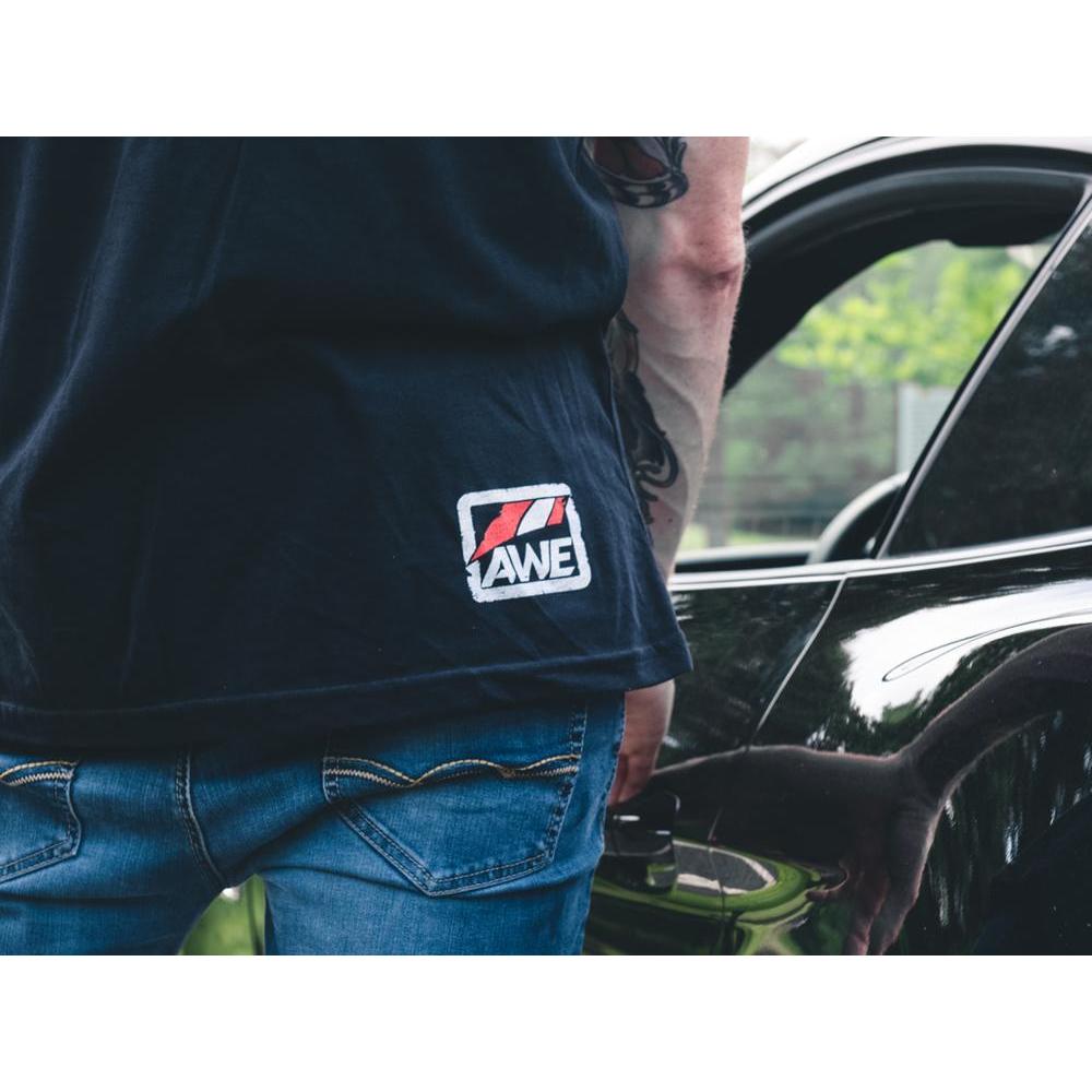 AWE Distressed Logo Tee