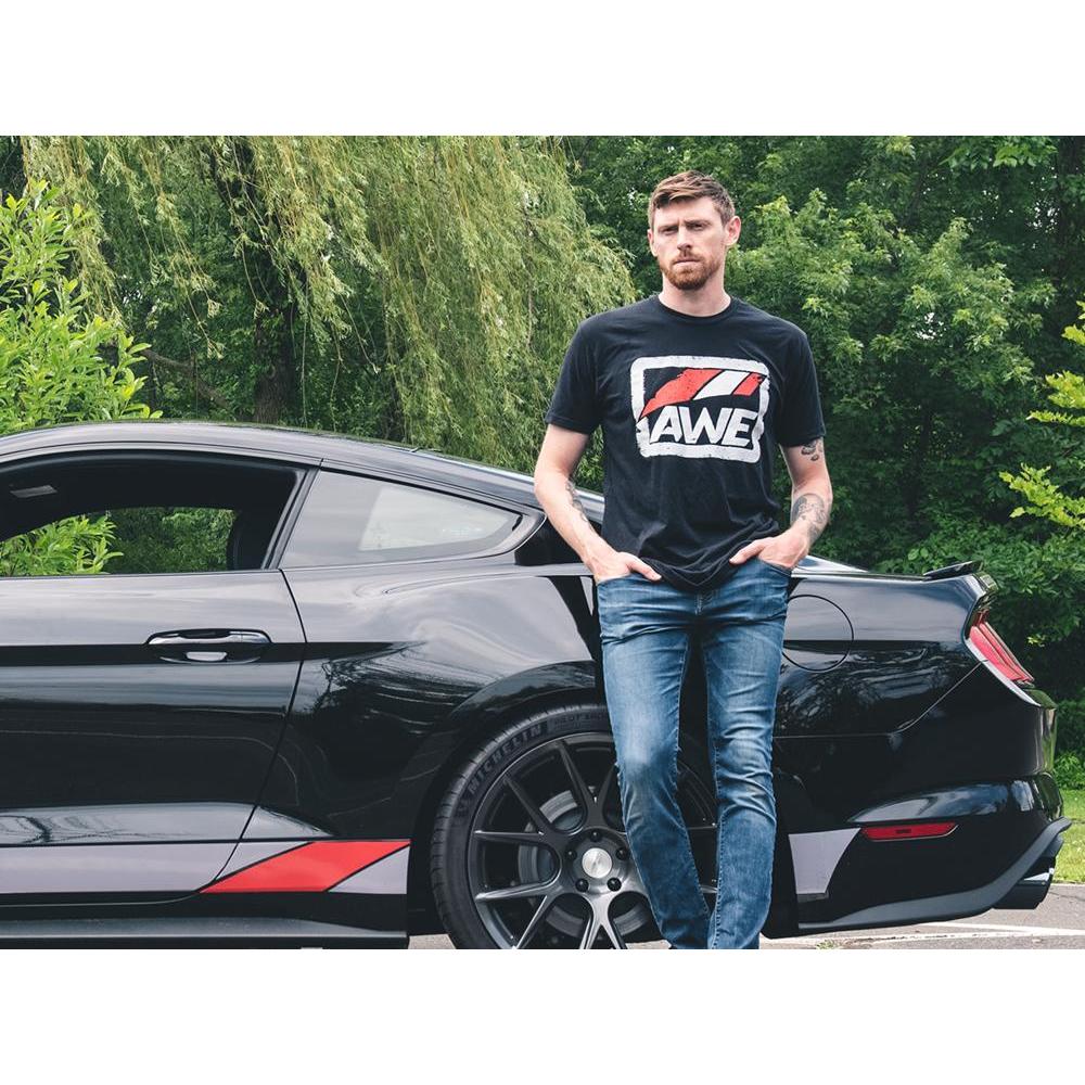 AWE Distressed Logo Tee