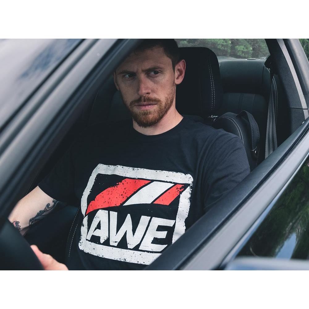 AWE Distressed Logo Tee