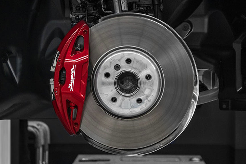 Goldenwrench Supply Toyota GR Supra 2020+ (A90) BLACKLINE Performance Brake Caliper Decal Sets