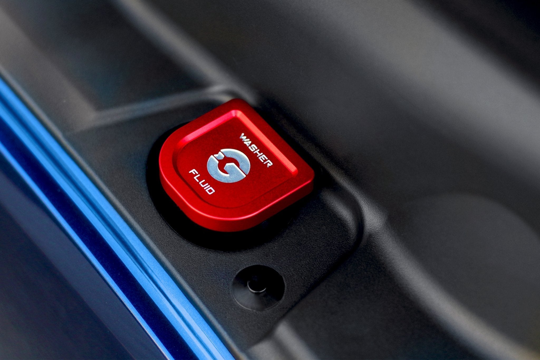 Goldenwrench Supply BMW M Car G8X Series BLACKLINE Performance Edition Washer Fluid Caps