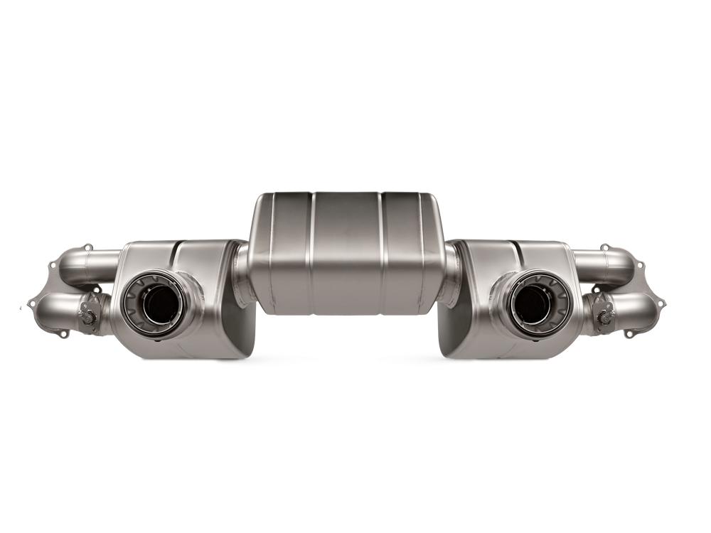 Akrapovic Slip-On Race Line (Titanium) for 2020+ Porsche 718 Cayman GT4/GTS 4.0/Boxster GTS 4.0/Spyder