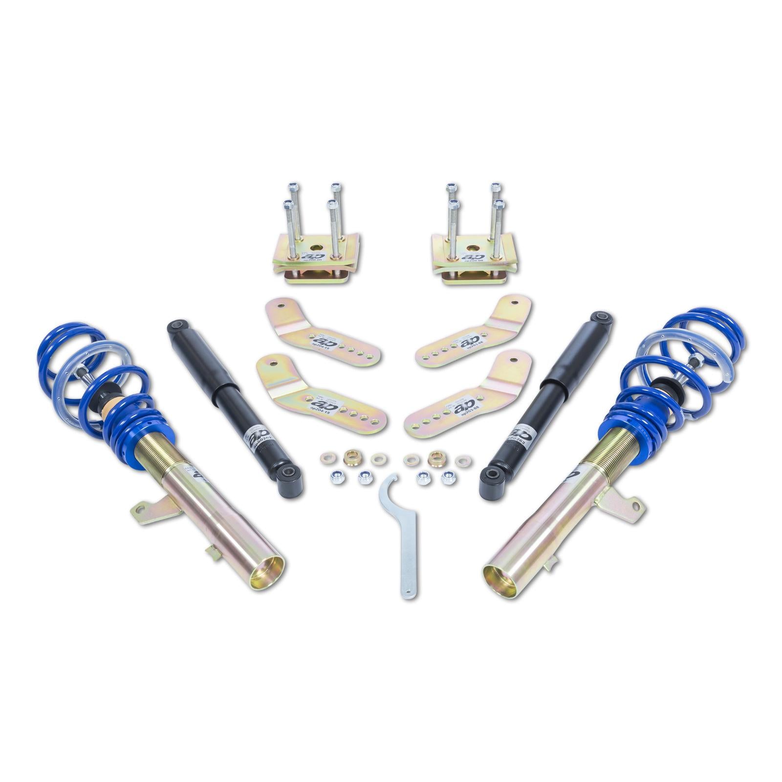 ap Coilover Suspension for VW (2KA, 2KN, 2KH, 2CA, 2CH, 2K, 2KB, 2KJ, 2CB, 2CJ, SAA, SAH, SAB, SAJ) Caddy III & IV