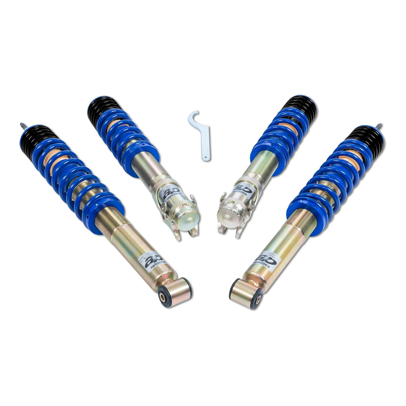 ap Coilover Suspension for VW (19E, 1G1, 1G2, 165) Golf II & Jetta II