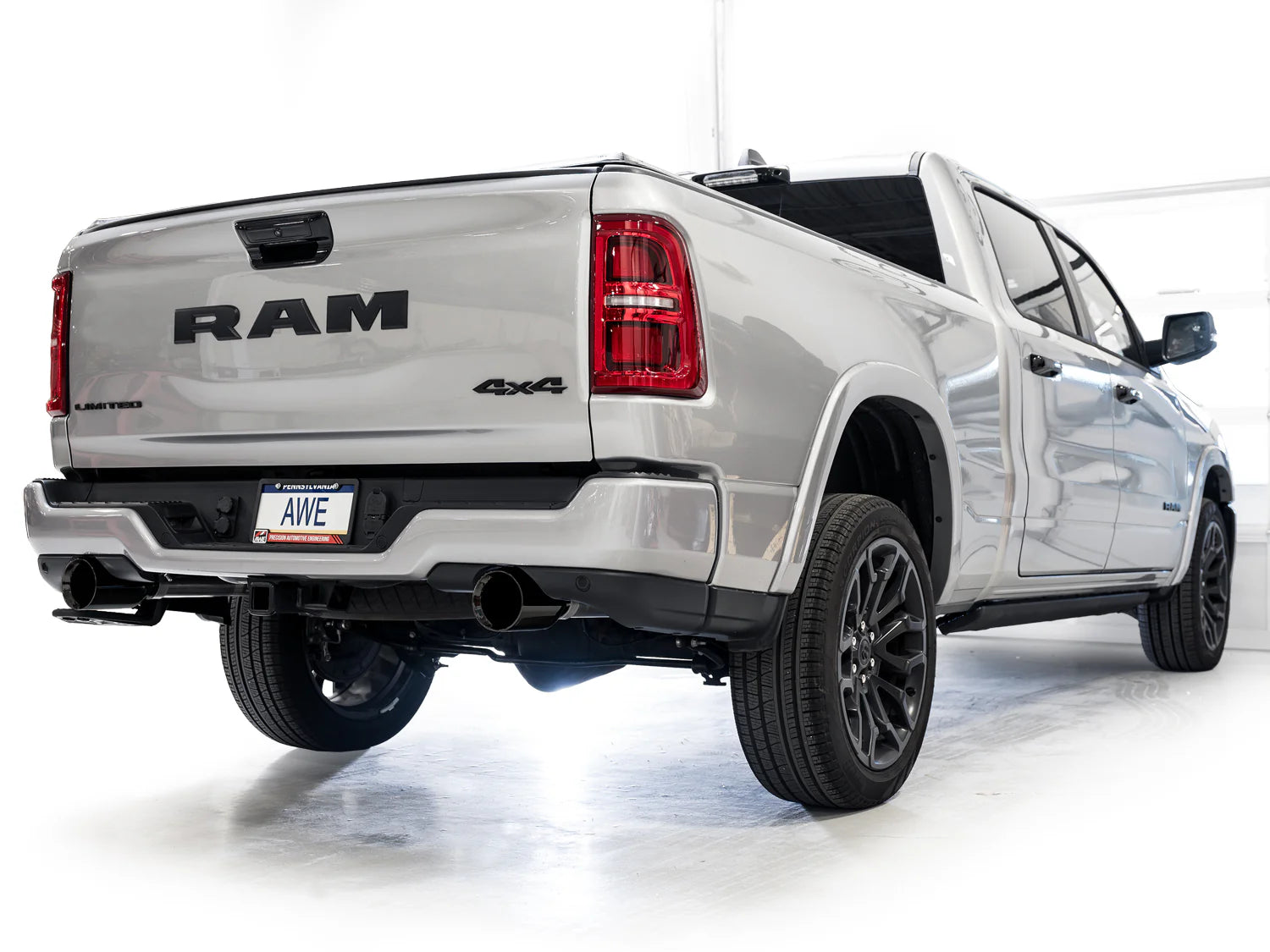 AWE 0FG Catback Exhaust for 2025+ RAM 1500 3.0TT Standard and High Output - Diamond Black Tips