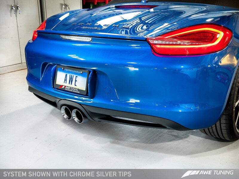 AWE Performance Exhaust For Porsche 981 Boxster/Cayman S