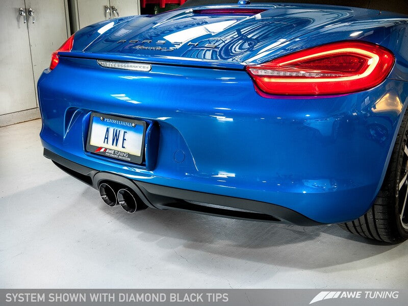 AWE Performance Exhaust For Porsche 981 Boxster/Cayman S
