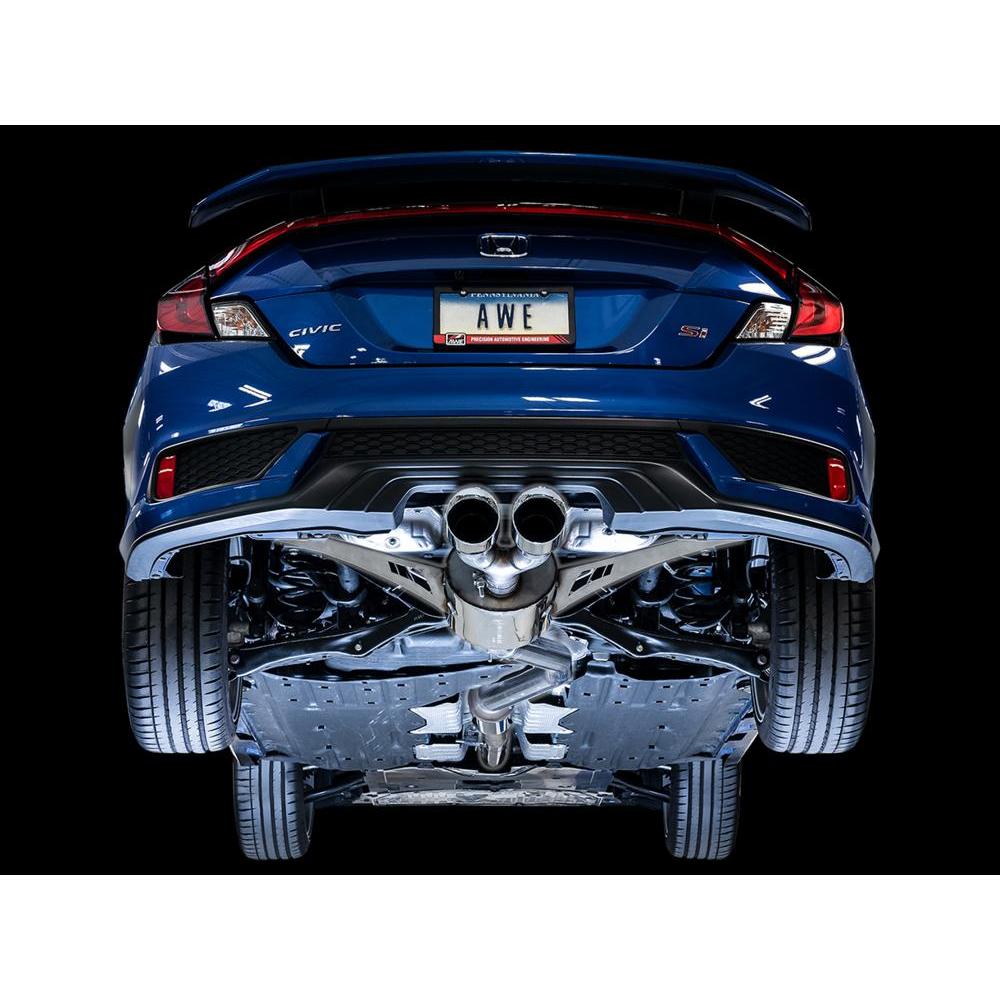AWE 2016+ Honda Civic Si Touring Edition Exhaust with Front Pipe