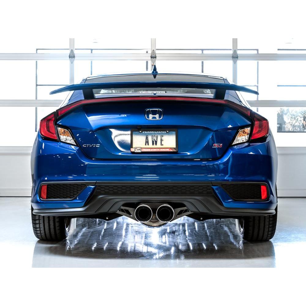 AWE 2016+ Honda Civic Si Touring Edition Exhaust with Front Pipe