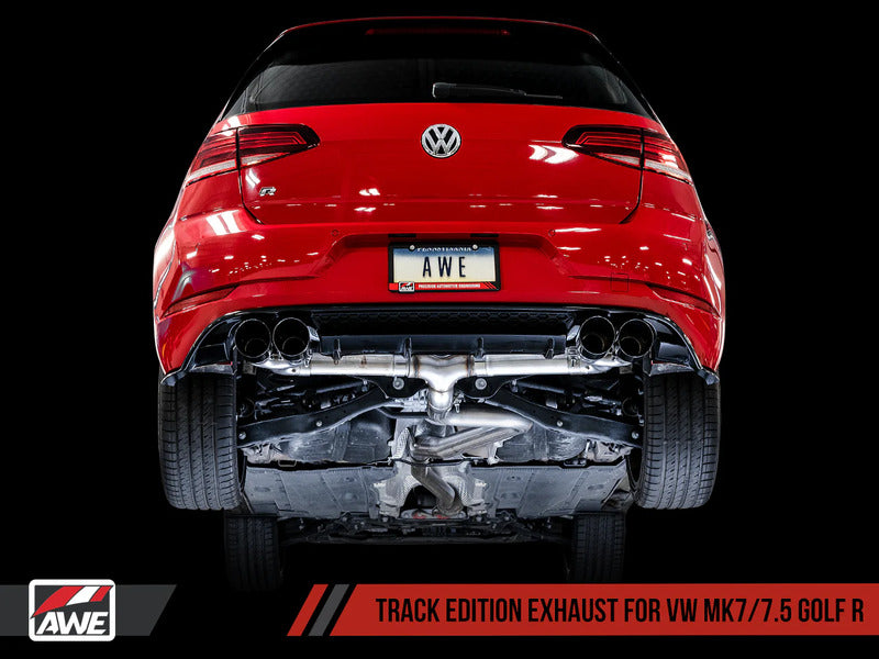 AWE MK7.5 Golf R Track Edition Exhaust with Tips