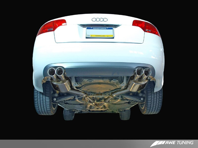 AWE TRACK AND TOURING EDITION ExhaustS FOR AUDI B7 A4 3.2L