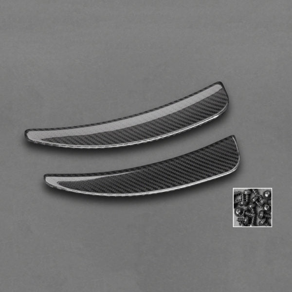 Capristo Carbon Fibre Front Spoiler and Front Fins Set To Suit Audi R8 (Gen2) - 10AU00810009KG