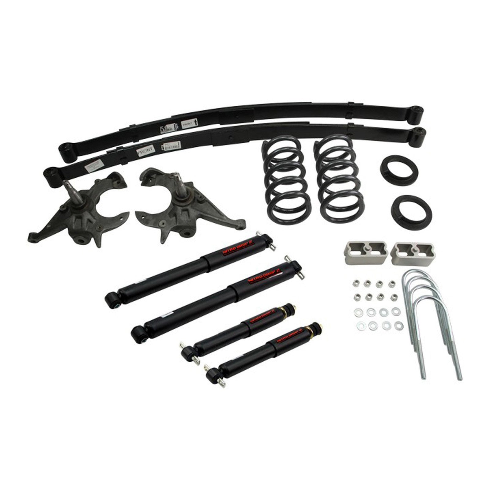 BELLTECH 620ND LOWERING KIT W/ NITRO DROP 2 SHOCKS