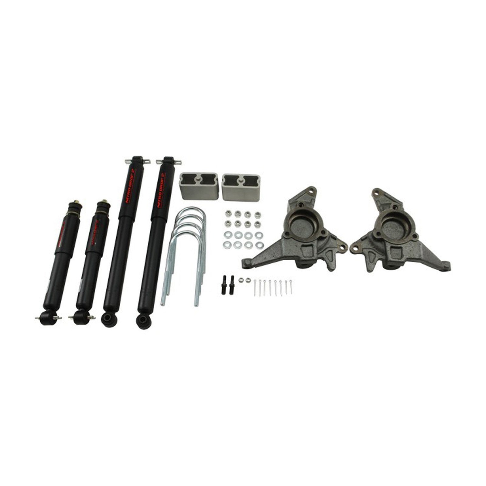 BELLTECH 625ND LOWERING KIT W/ NITRO DROP 2 SHOCKS