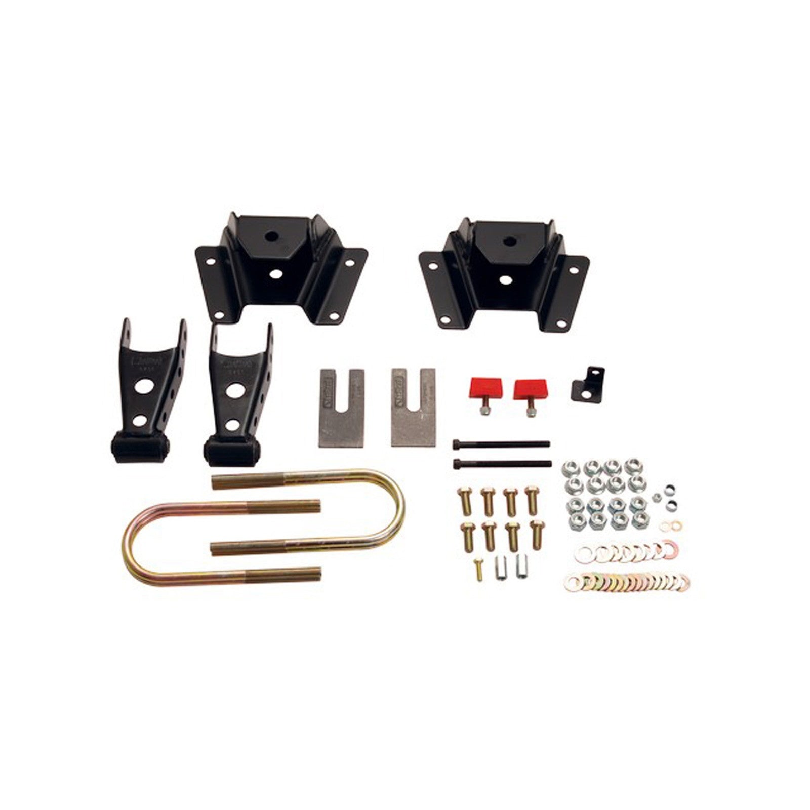 BELLTECH 6419 SHACKLE & HANGER KIT | 4 INCH DROP